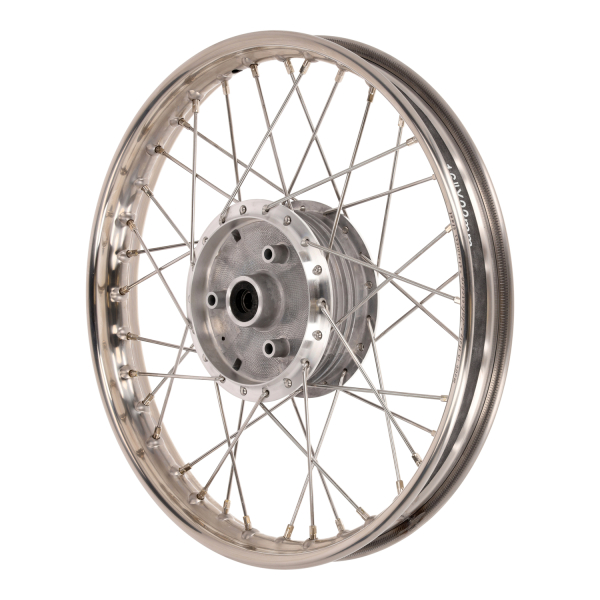 Speichenrad, Edelstahl (1,50x16), Simson S50, S51, S53, KR50, KR51, SR4-1, SR4-2, SR4-3, SR4-4